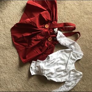 Toddler girls skirt and leotard